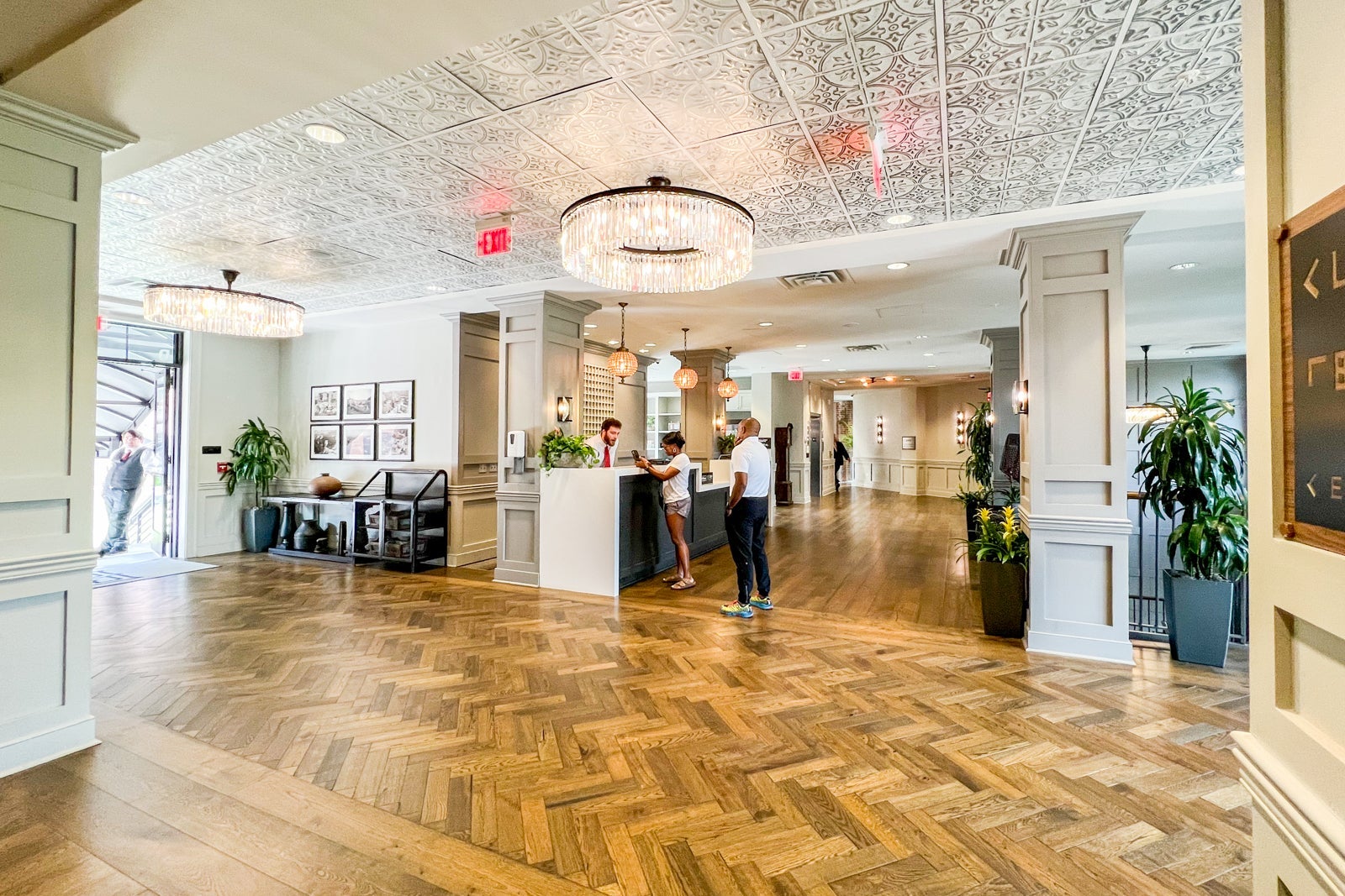 reception desk