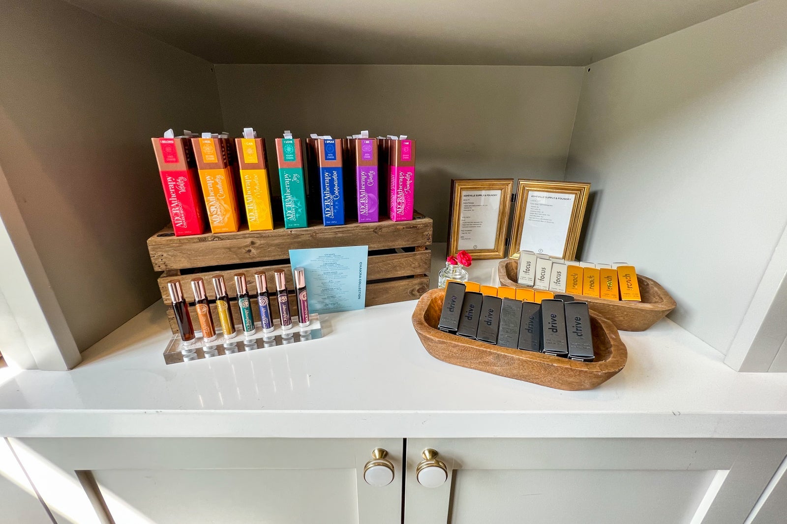 store in reception area