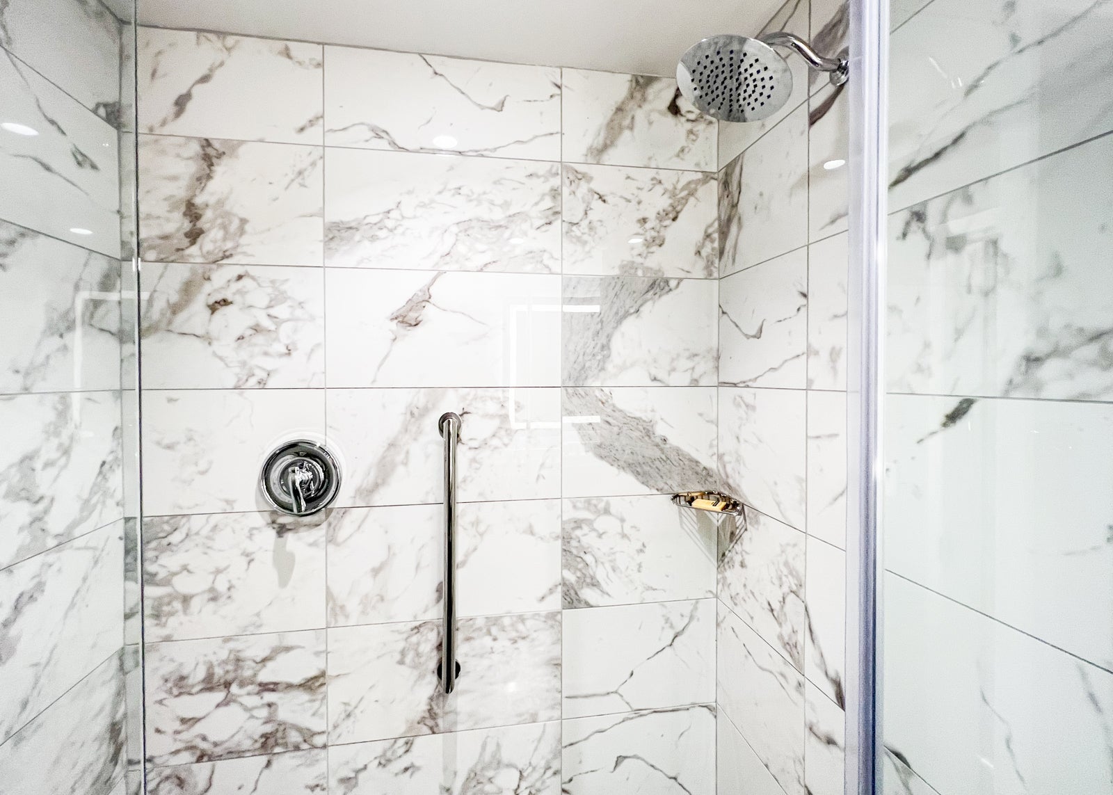 marble shower