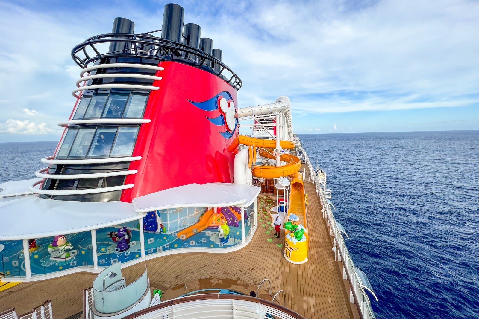 Disney Wish at sea