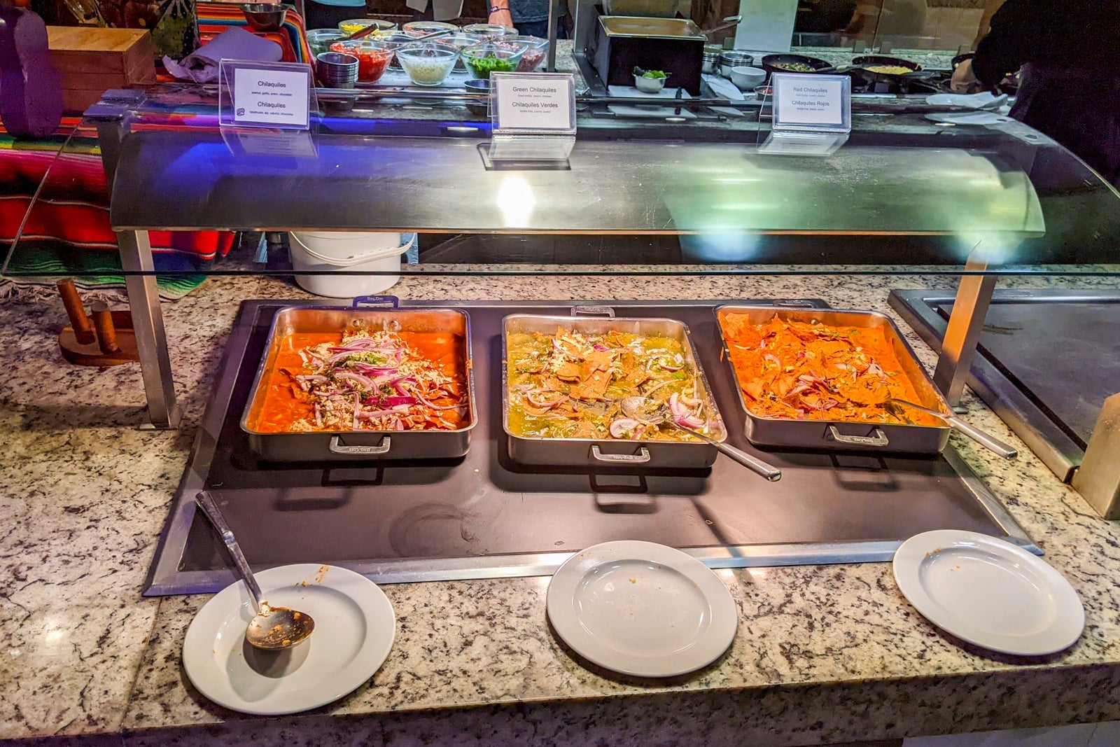 Planet Hollywood buffet