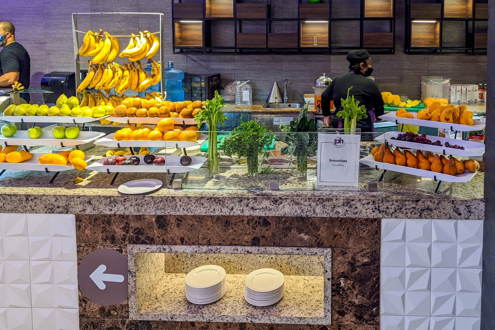 Planet Hollywood buffet