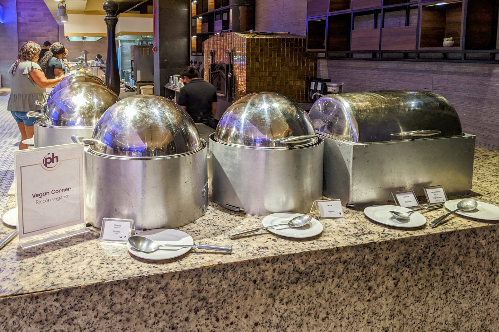 Planet Hollywood buffet