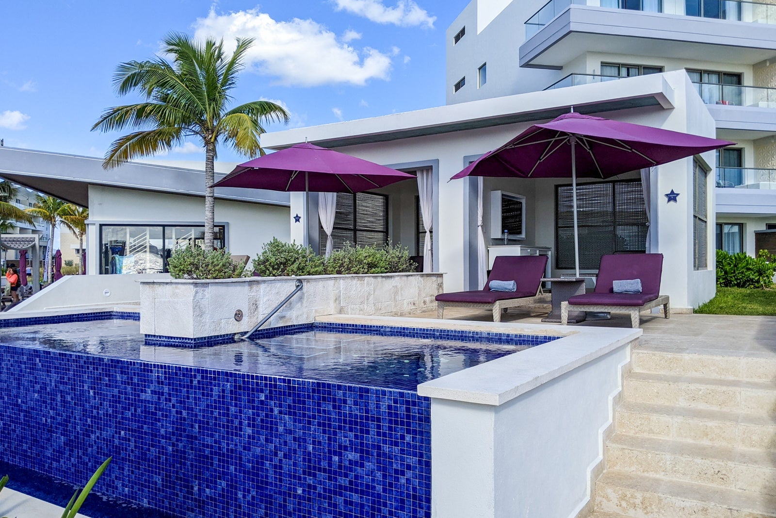 Planet Hollywood Cancun cabana