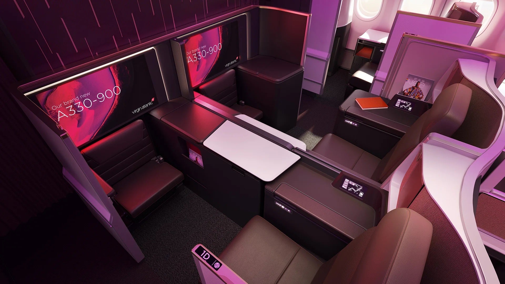 Virgin Atlantic seats