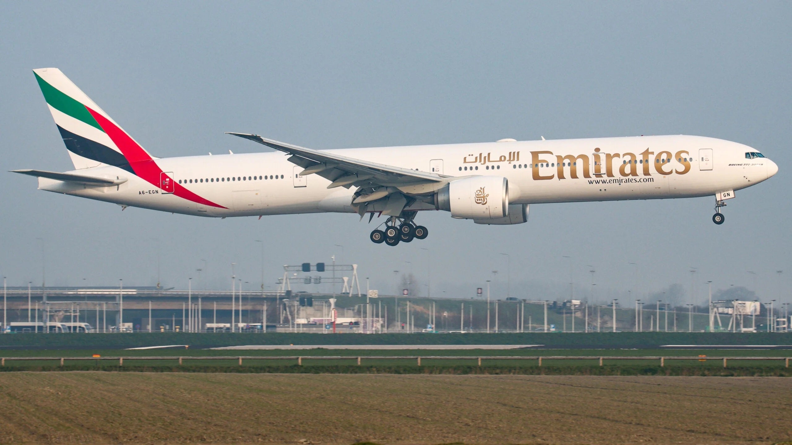 Emirates plane