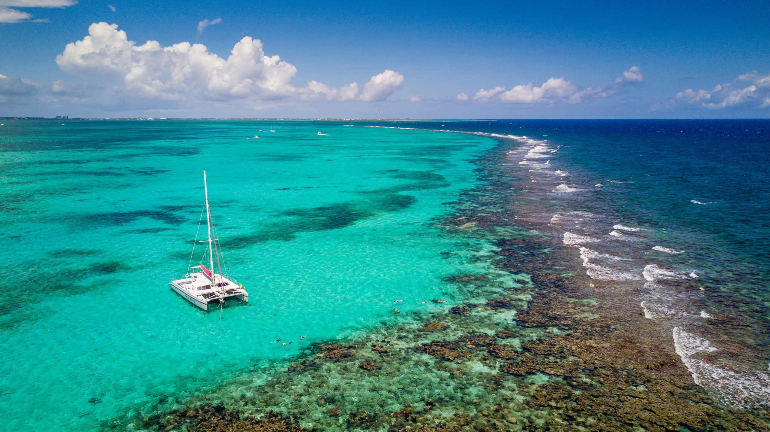 Catamaran in Cayman Islands