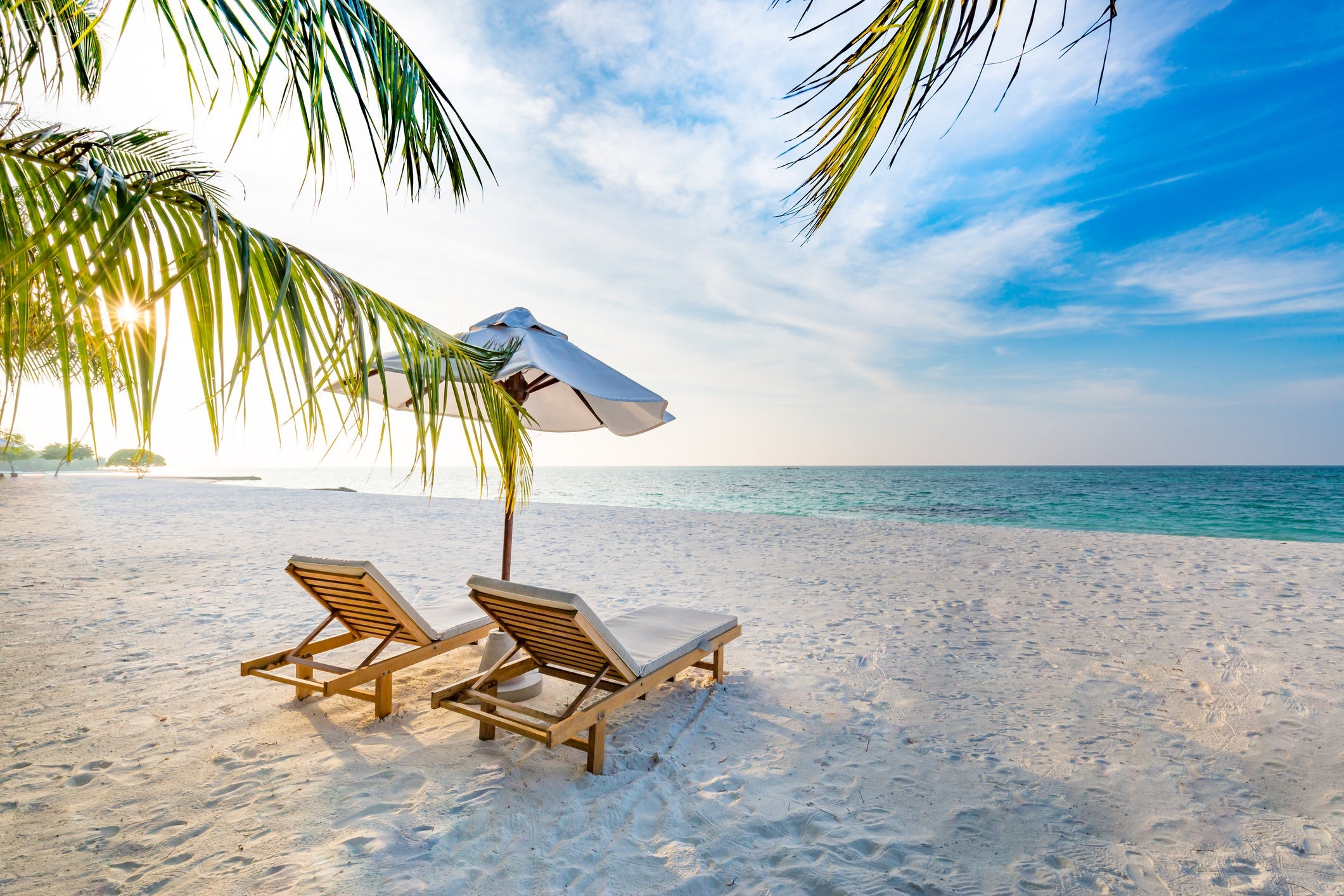 a beach in the maldives