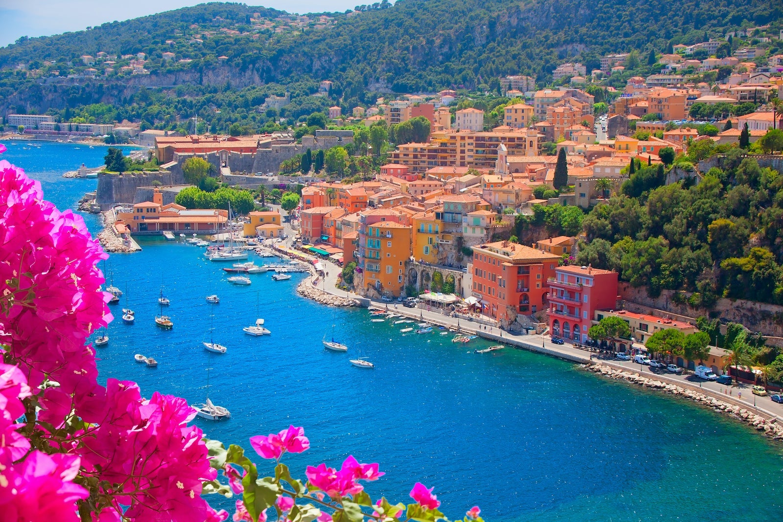 Villefranche sur mer, Côte d'Azur, Frankreich