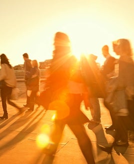 people outdoors