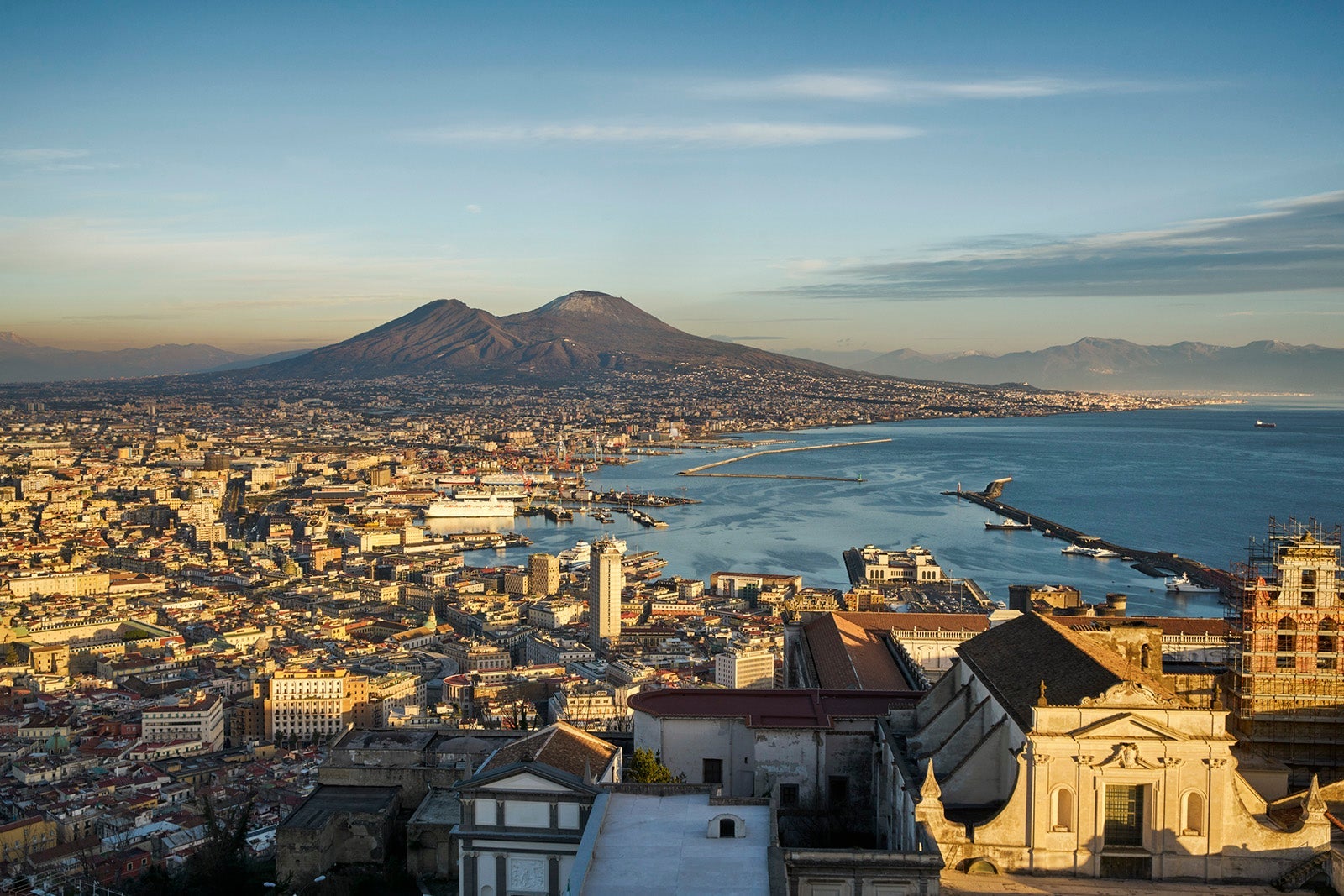 View of Naples, Italy