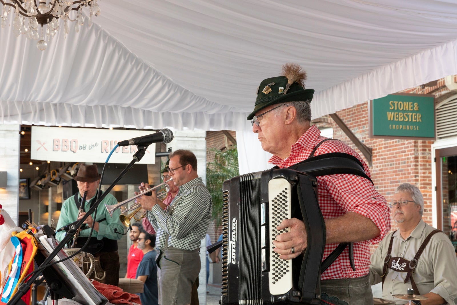 Oktoberfest musicians at Savannah Oktoberfest