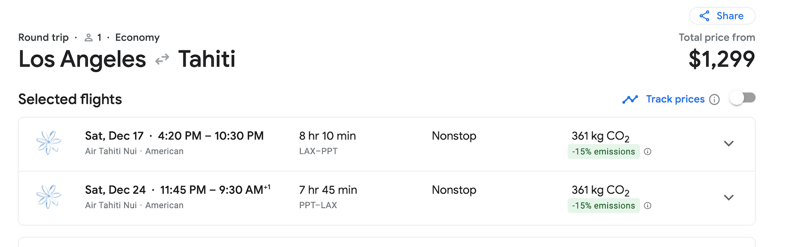 air tahiti screenshot