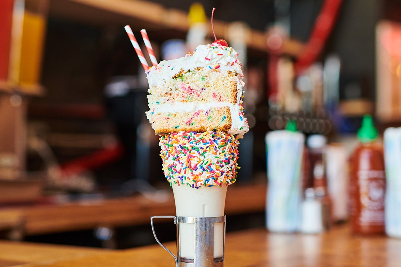Cakeshake at Black Tap Burger