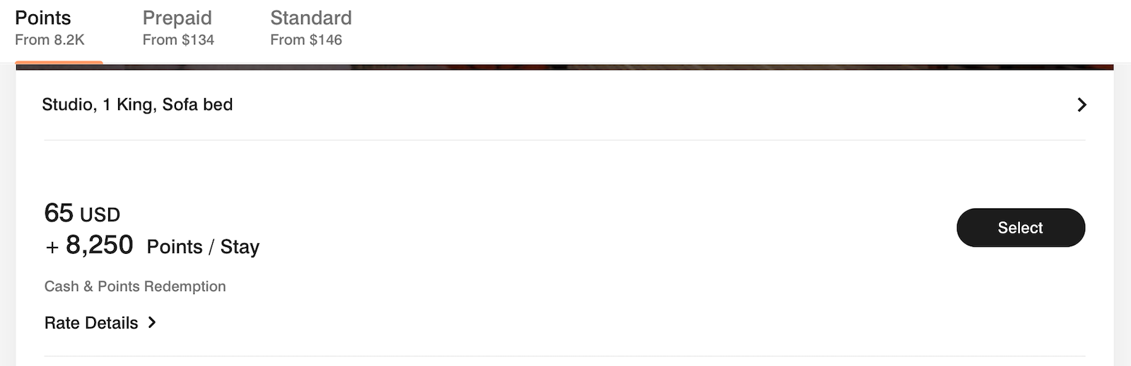 marriott cash + points booking