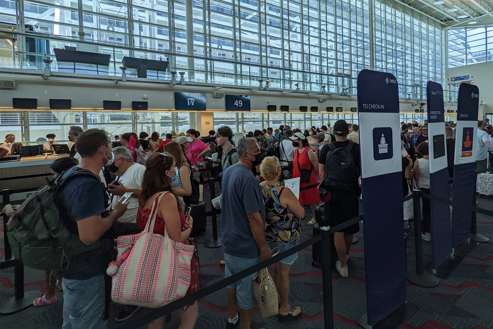 12 ways to speed up the cruise embarkation process