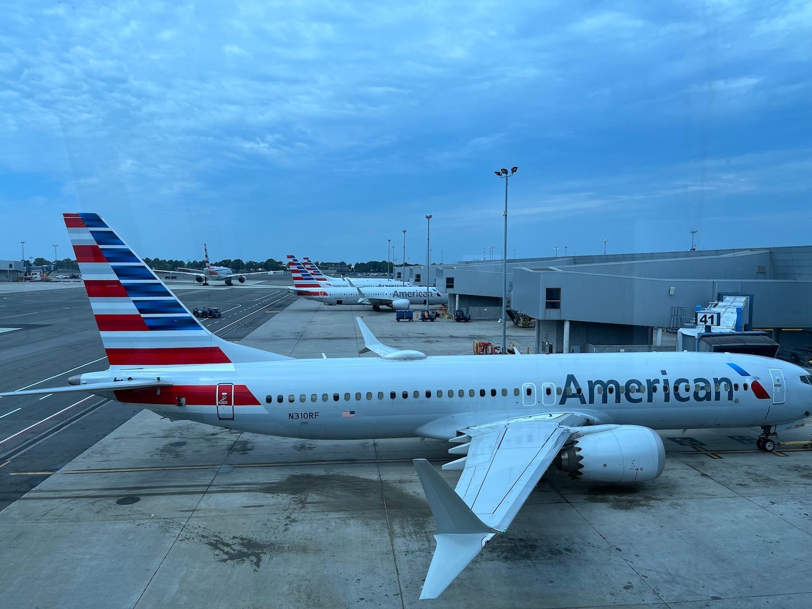 plane view admirals club jfk
