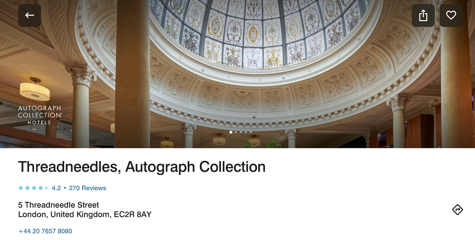 threadneedles hotel london