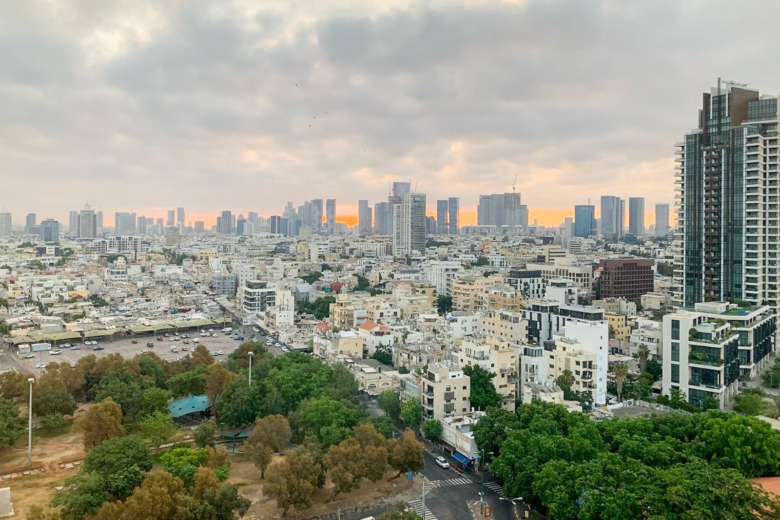 View from Intercontinental David Tel Aviv. CLINT HENDERSON/THE POINTS GUY