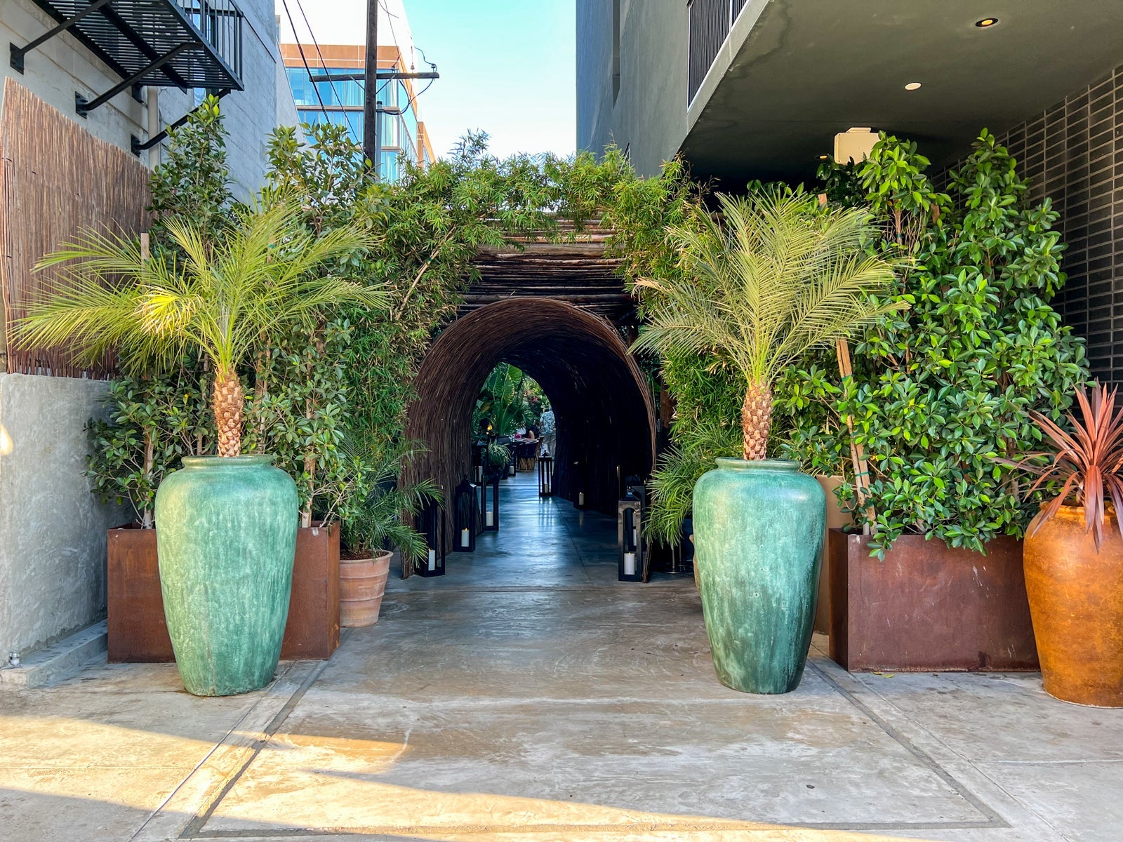 Entryway to Ka'teen restaurant at the Tommie Hollywood