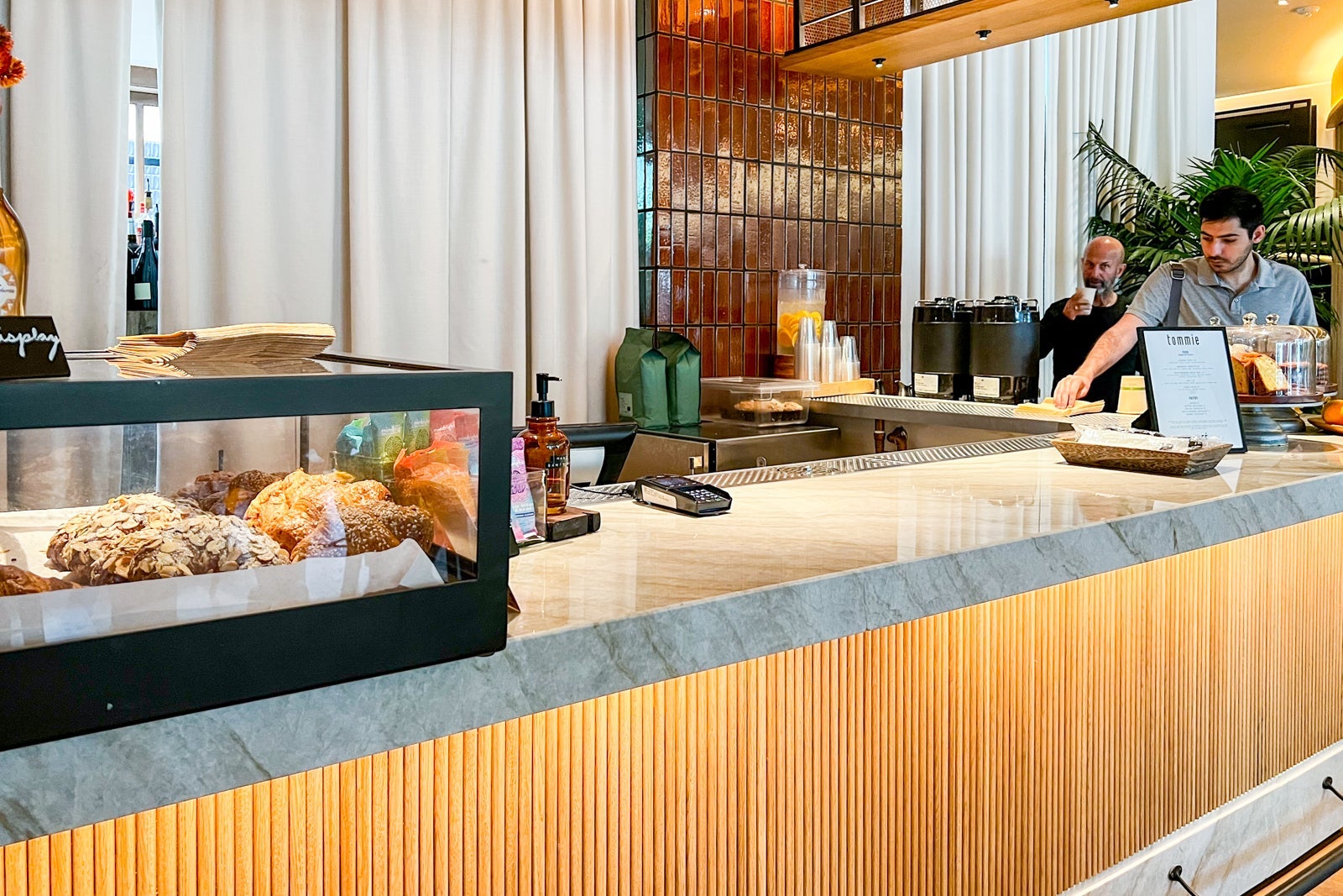 Lobby cafe at the Tommie Hollywood