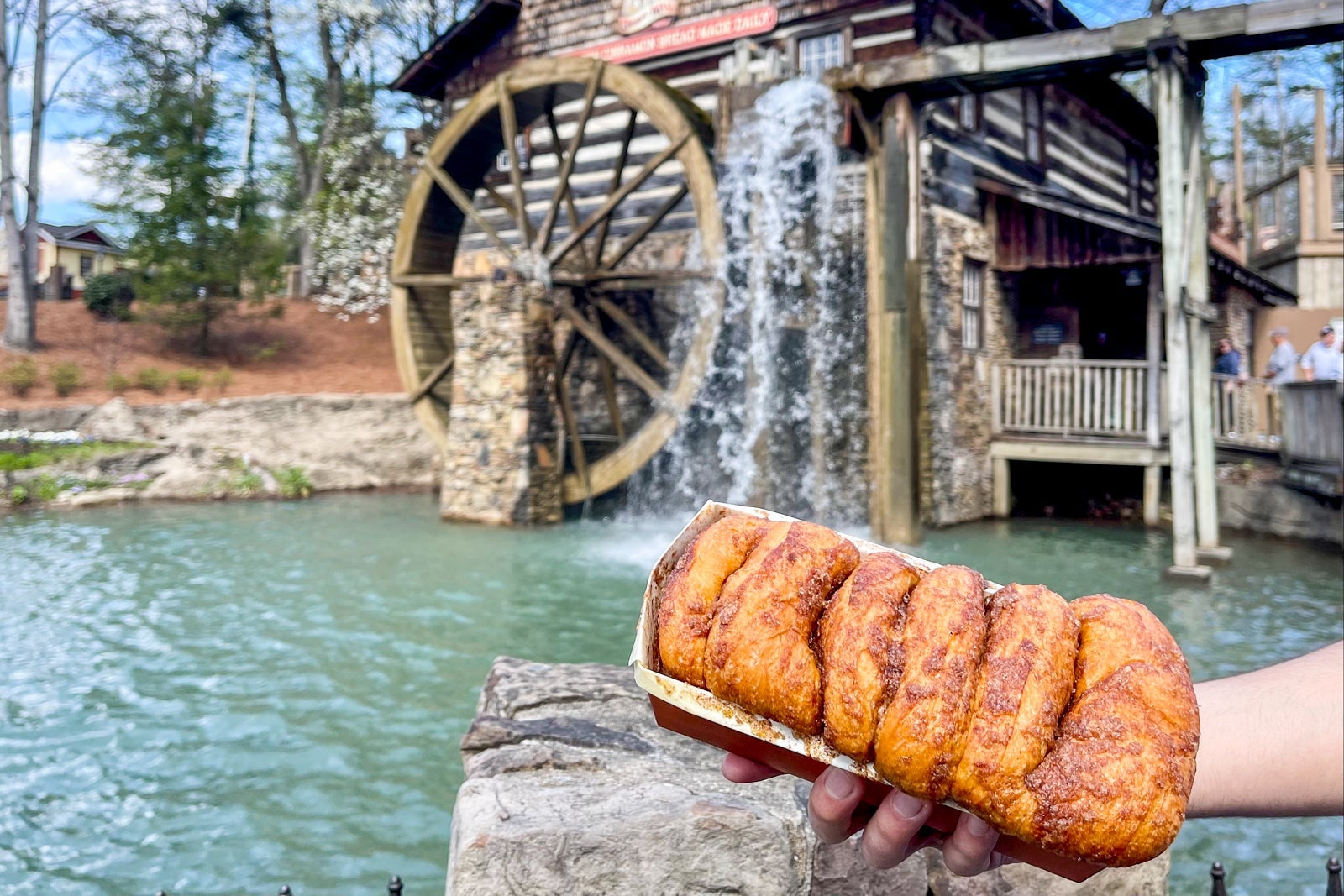 cinnamon bread at dollywood
