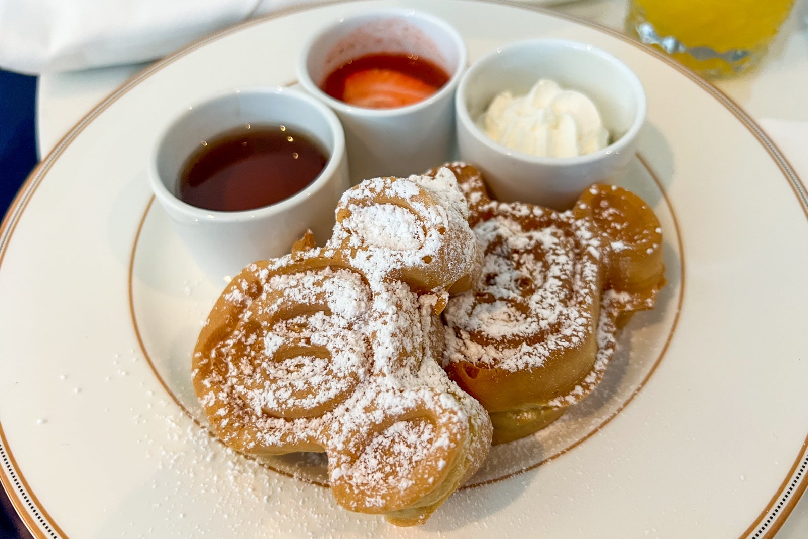 Room service pastries