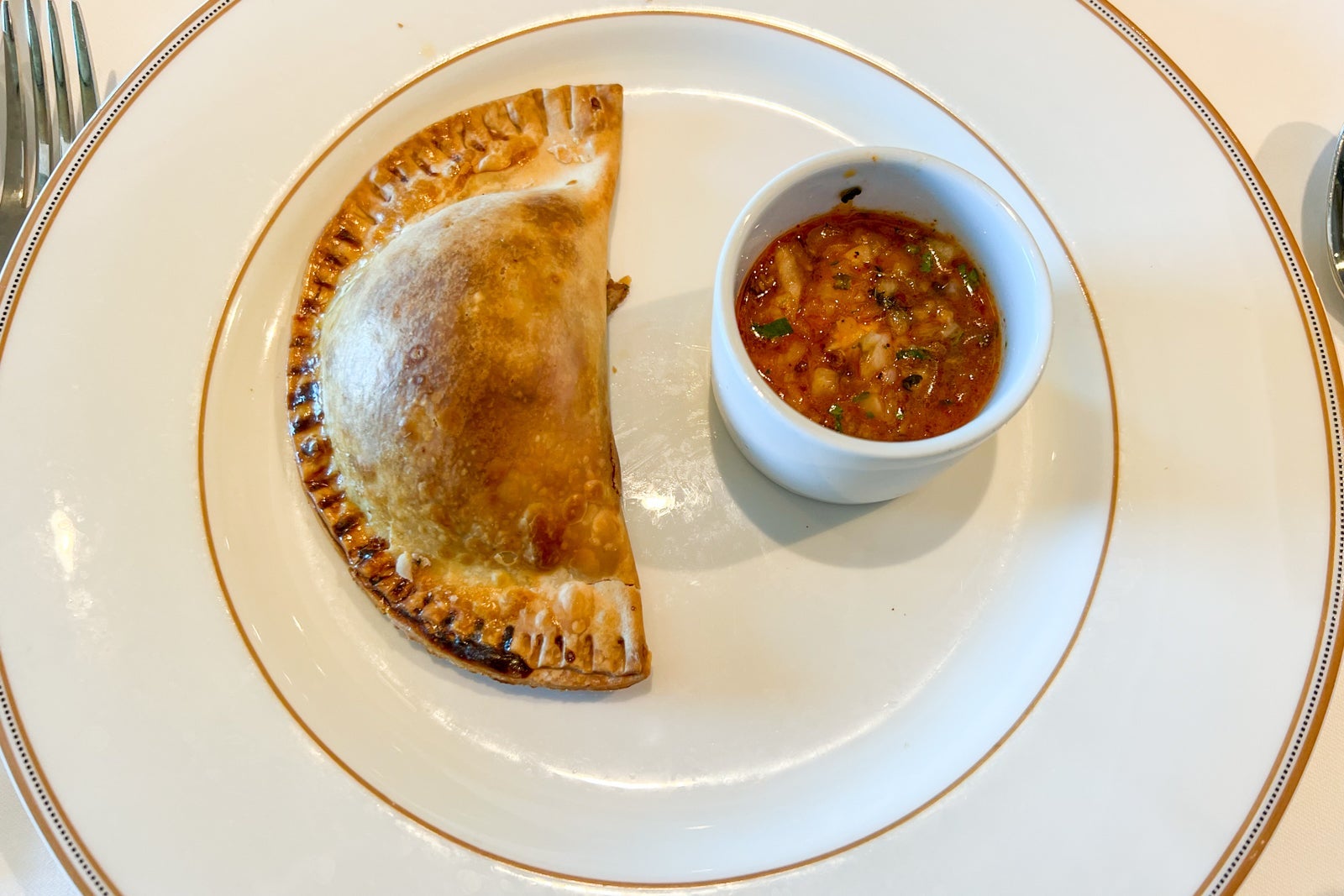 Embarkation-day lunch