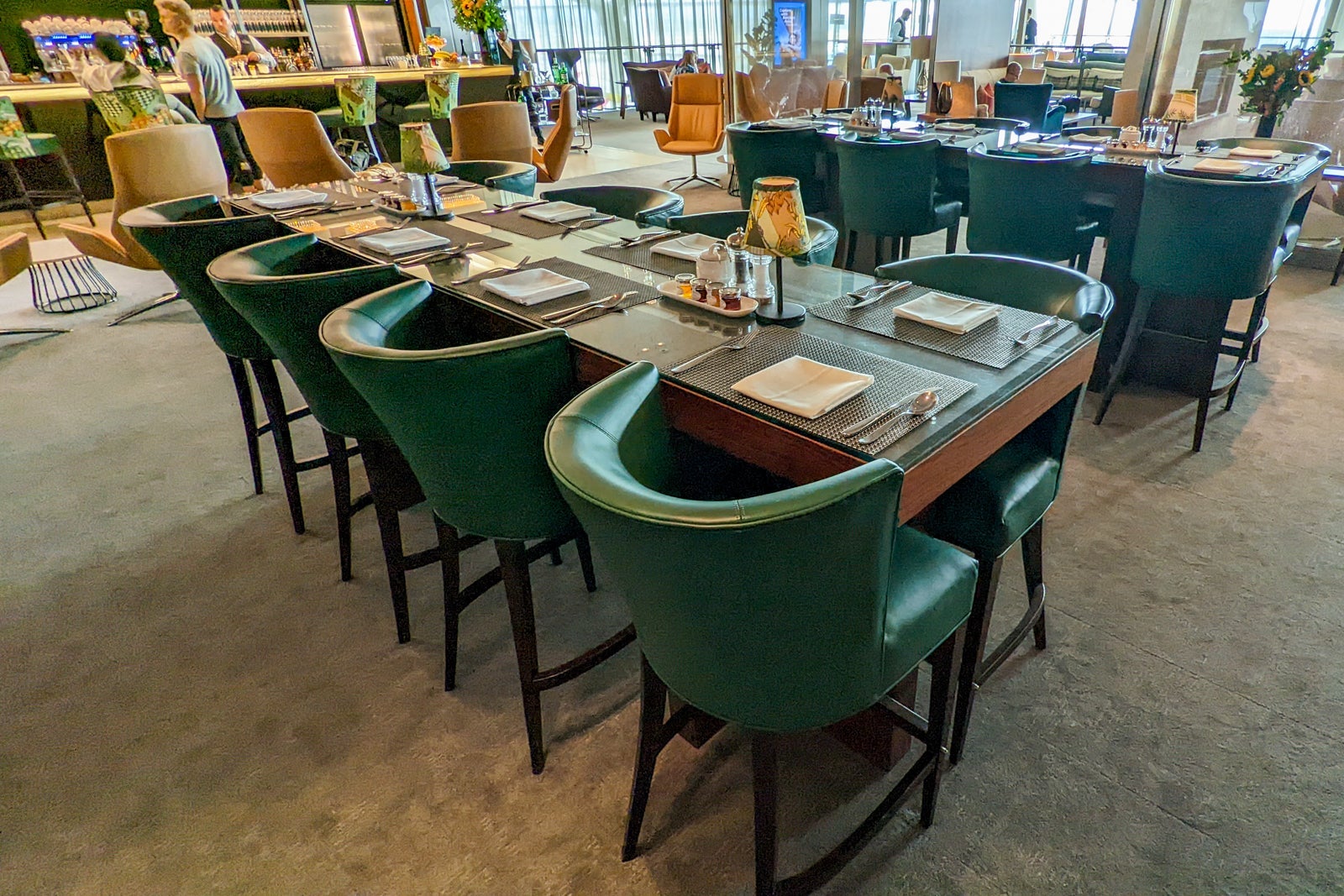 british airways first class lounge