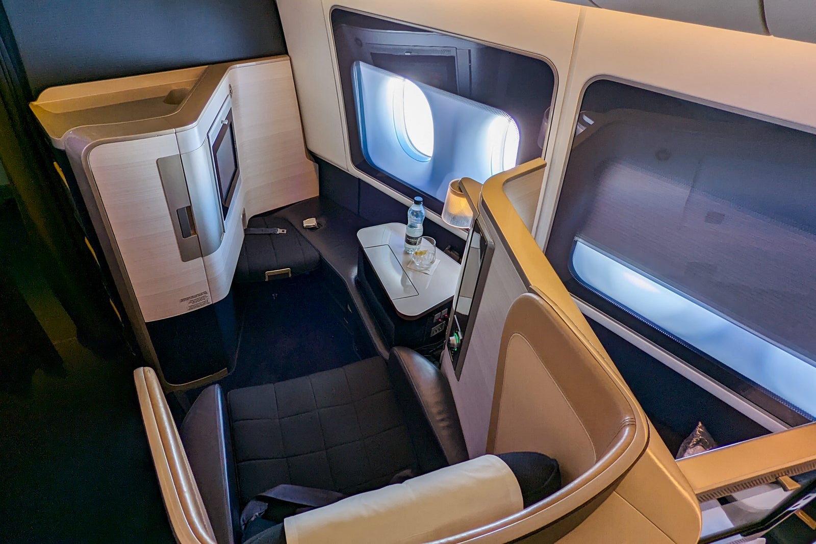 British Airways first class Boeing 777