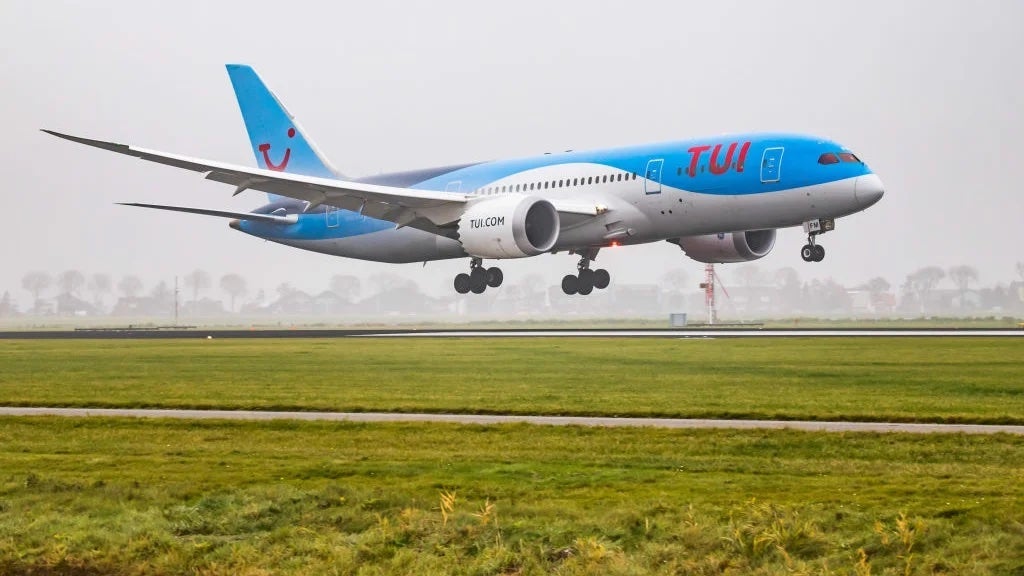 TUI plane
