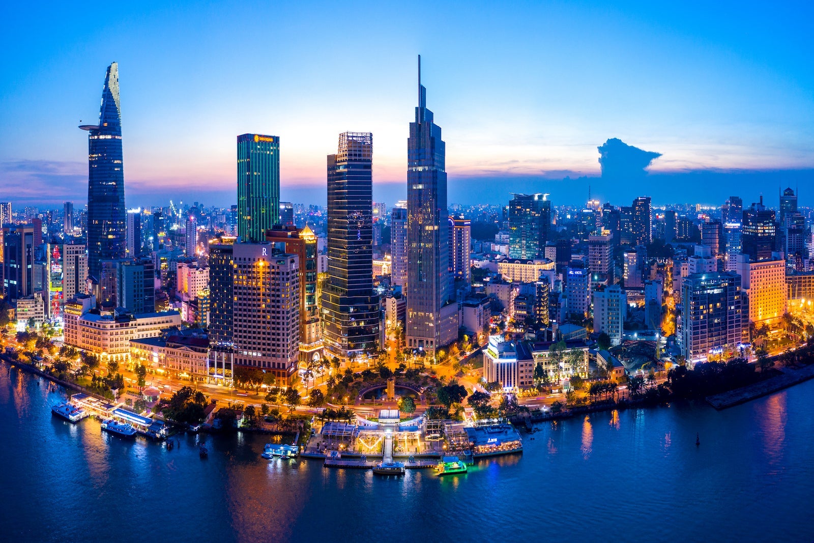 Ho Chi Minh City, Vietnam skyline