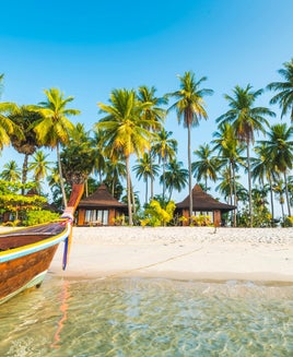 boat near Thai beach