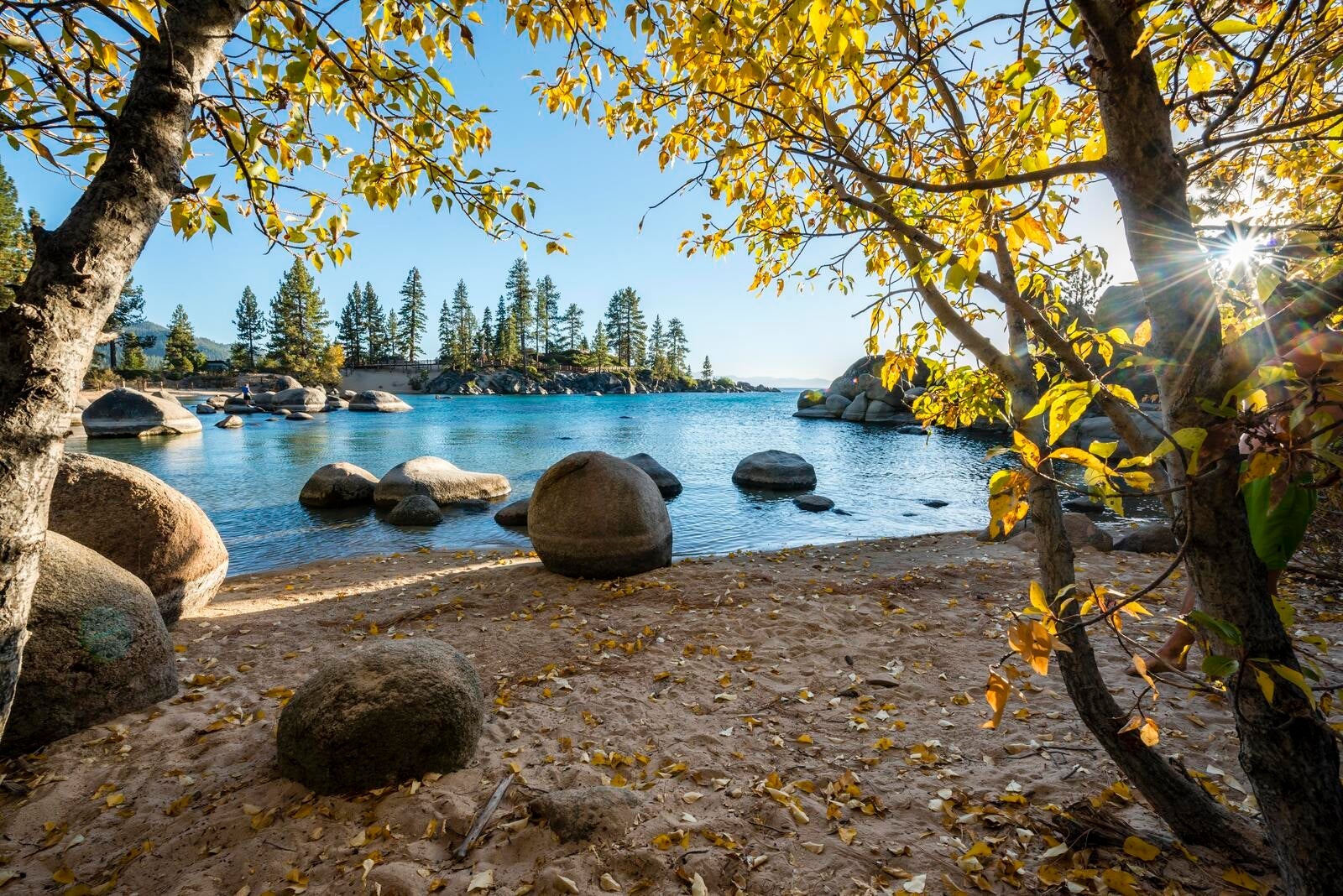 autumn in Lake Tahoe