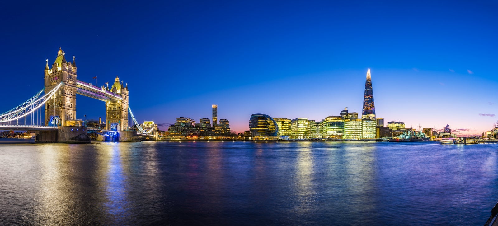 London Tower Bridge at night