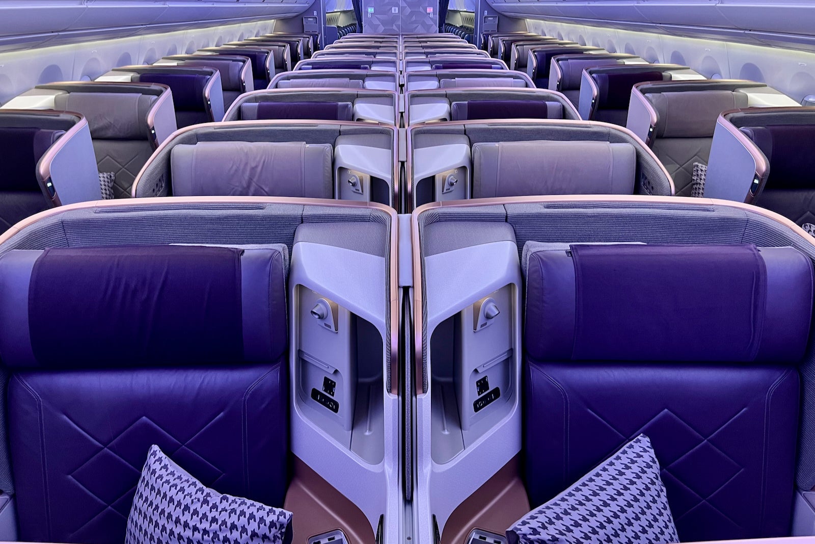 Singapore airlines A350 business class