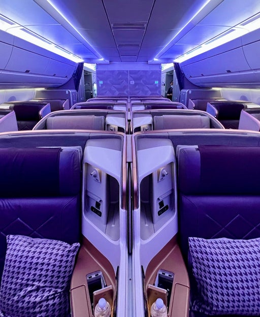 Singapore Airlines business class