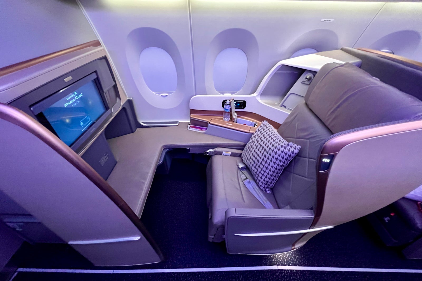 Singapore airlines A350 business