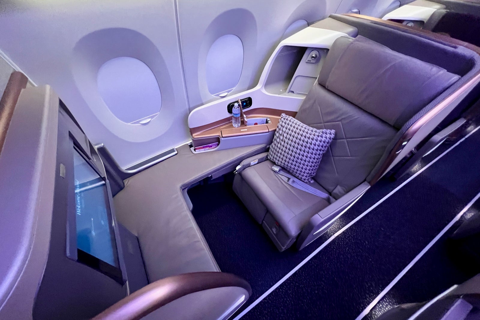 Singapore Airlines A350 business class