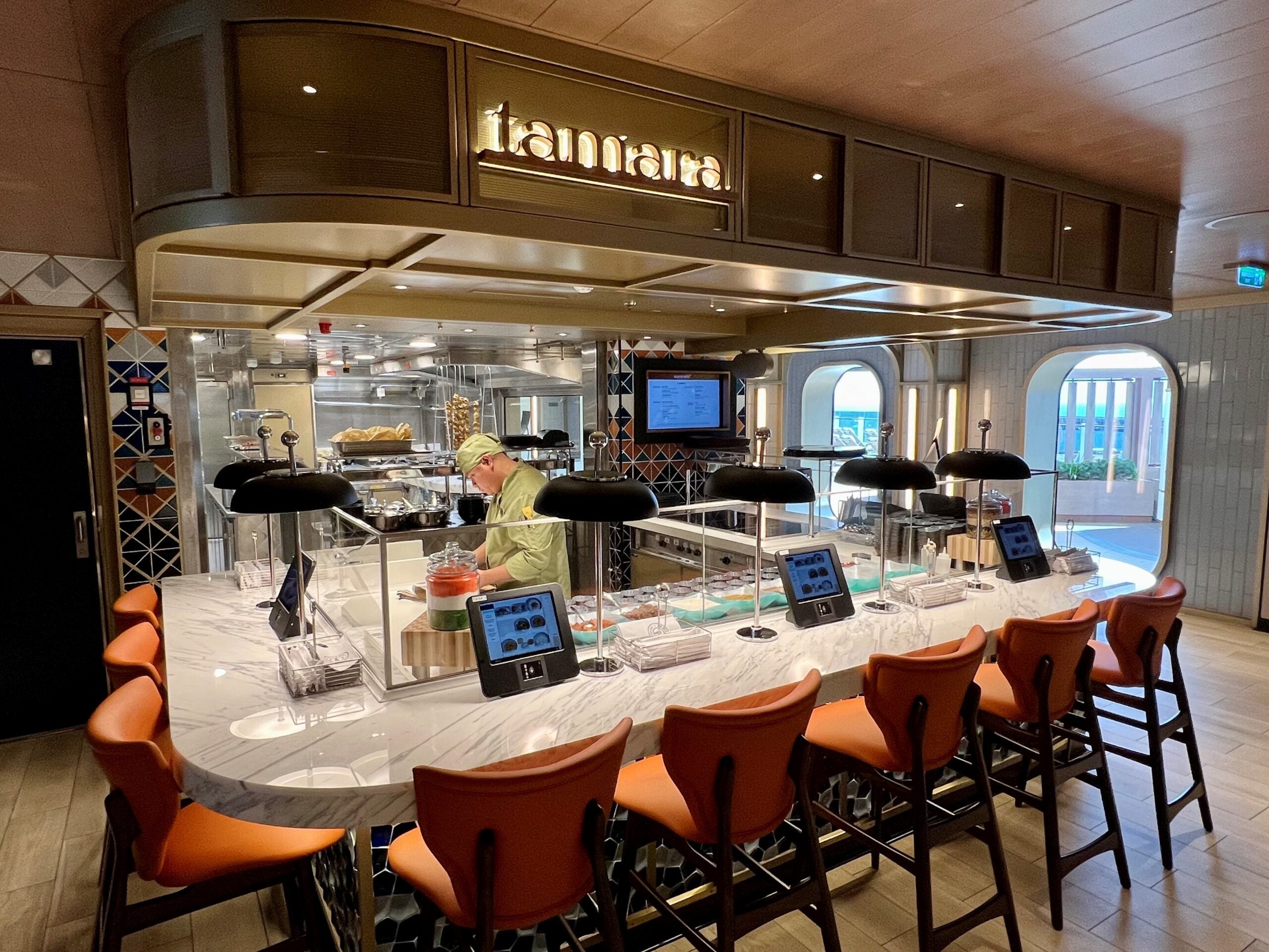 Tamara on Norwegian Prima