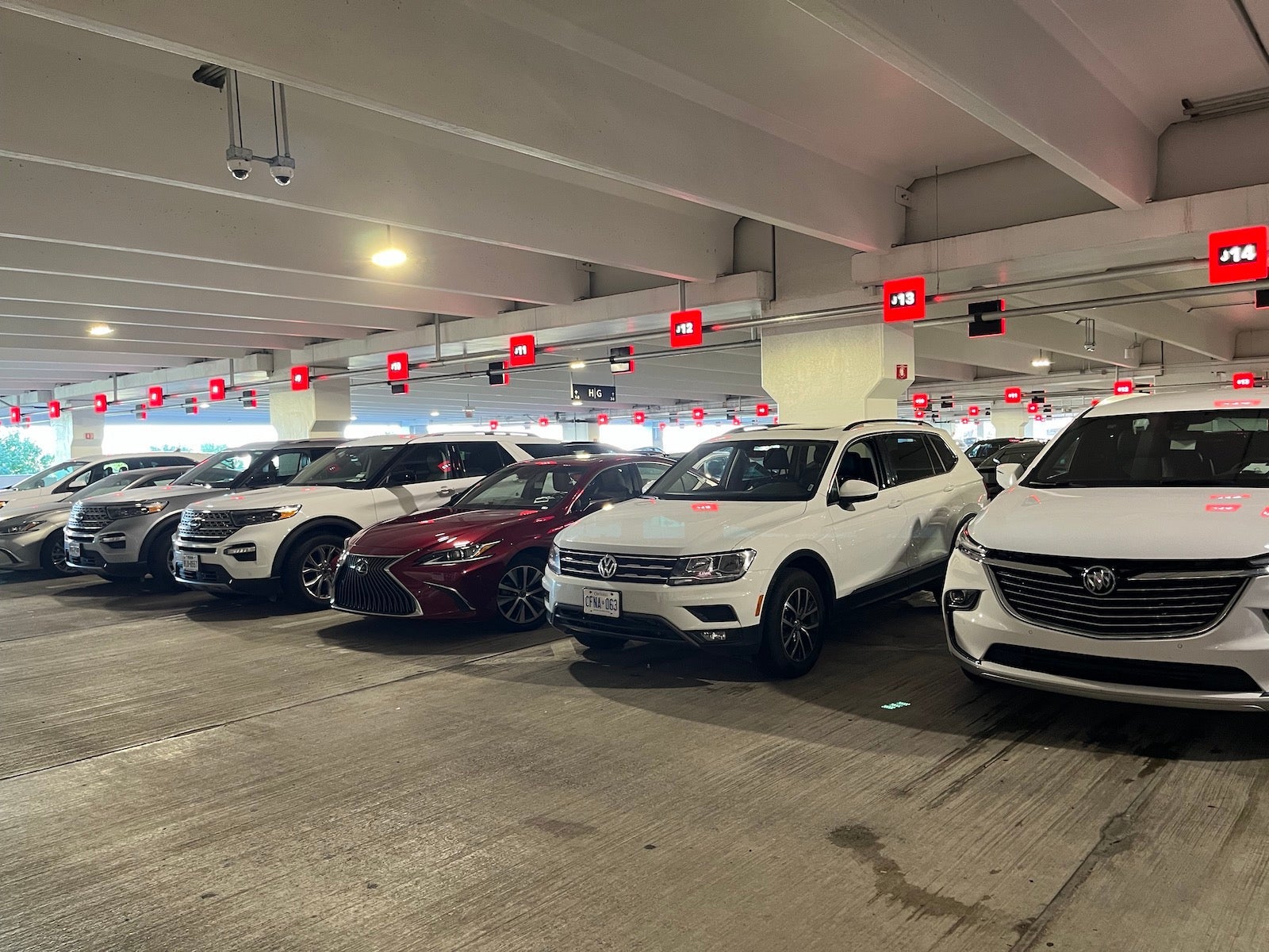 rental cars at ORD