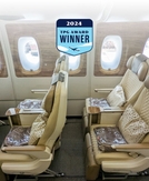 Just enough bling: A review of Emirates’ new premium economy on the A380 from Dubai to London