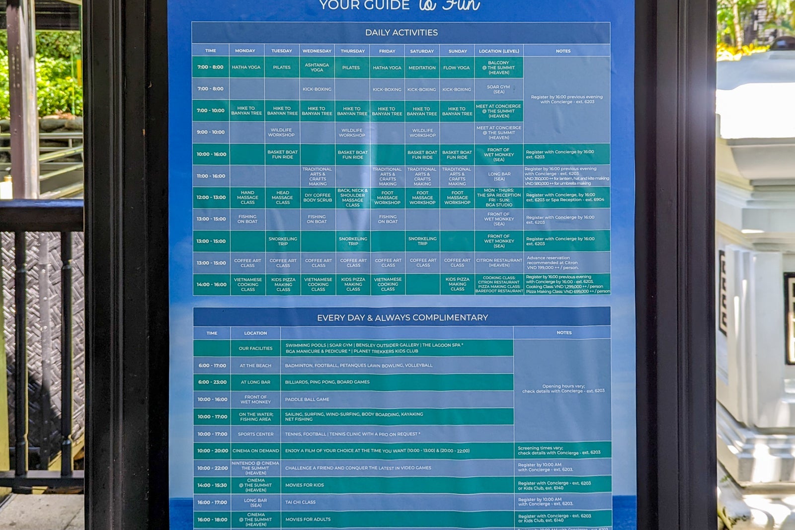 InterContinental Danang activities