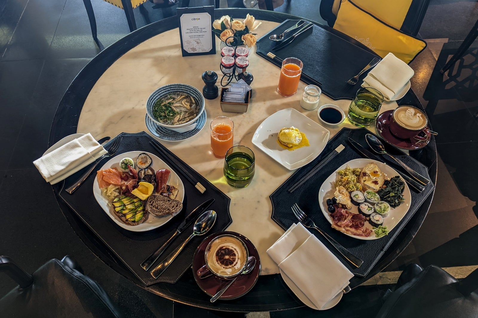 InterContinental Danang Citron breakfast