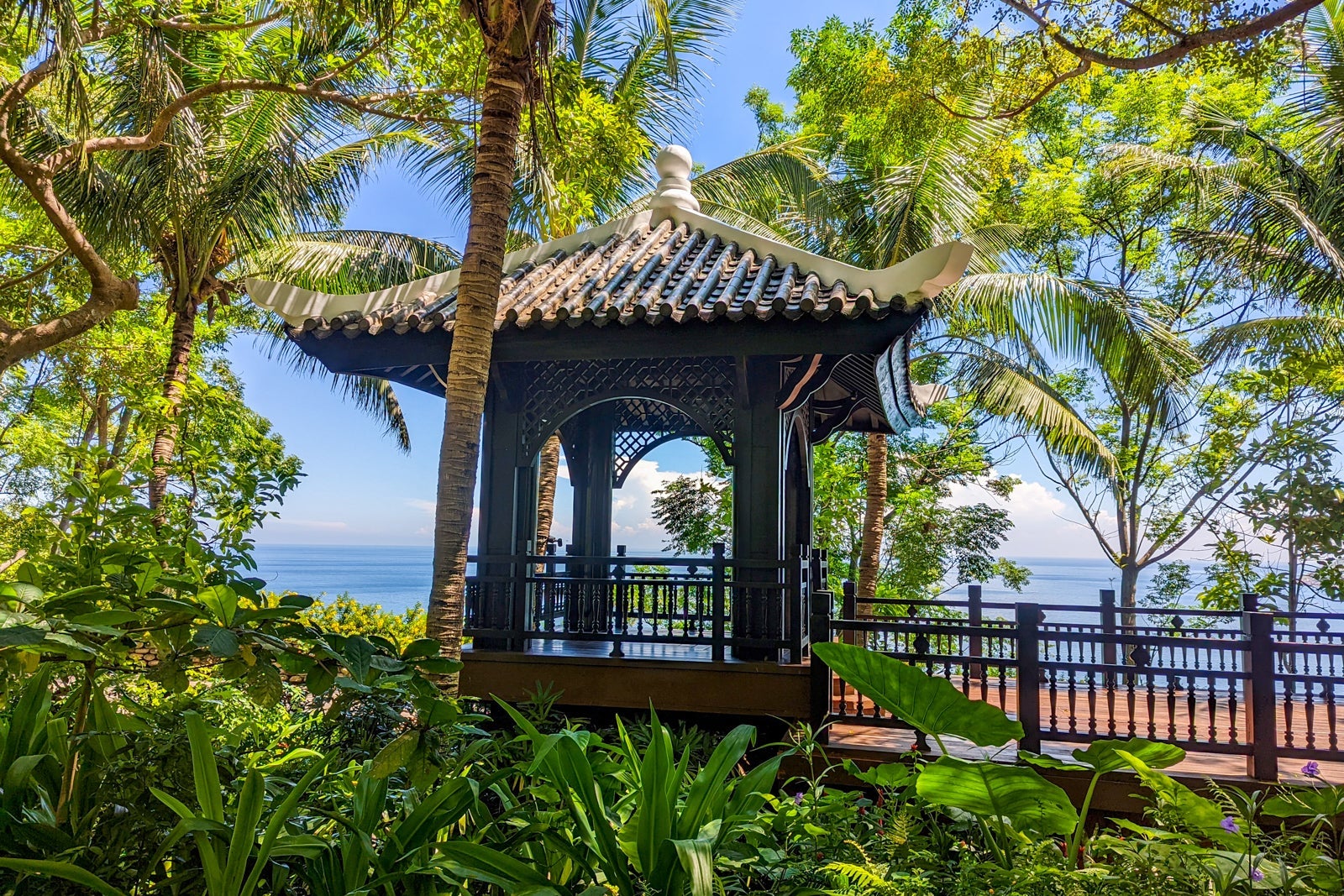 InterContinental Danang relaxation pavilion