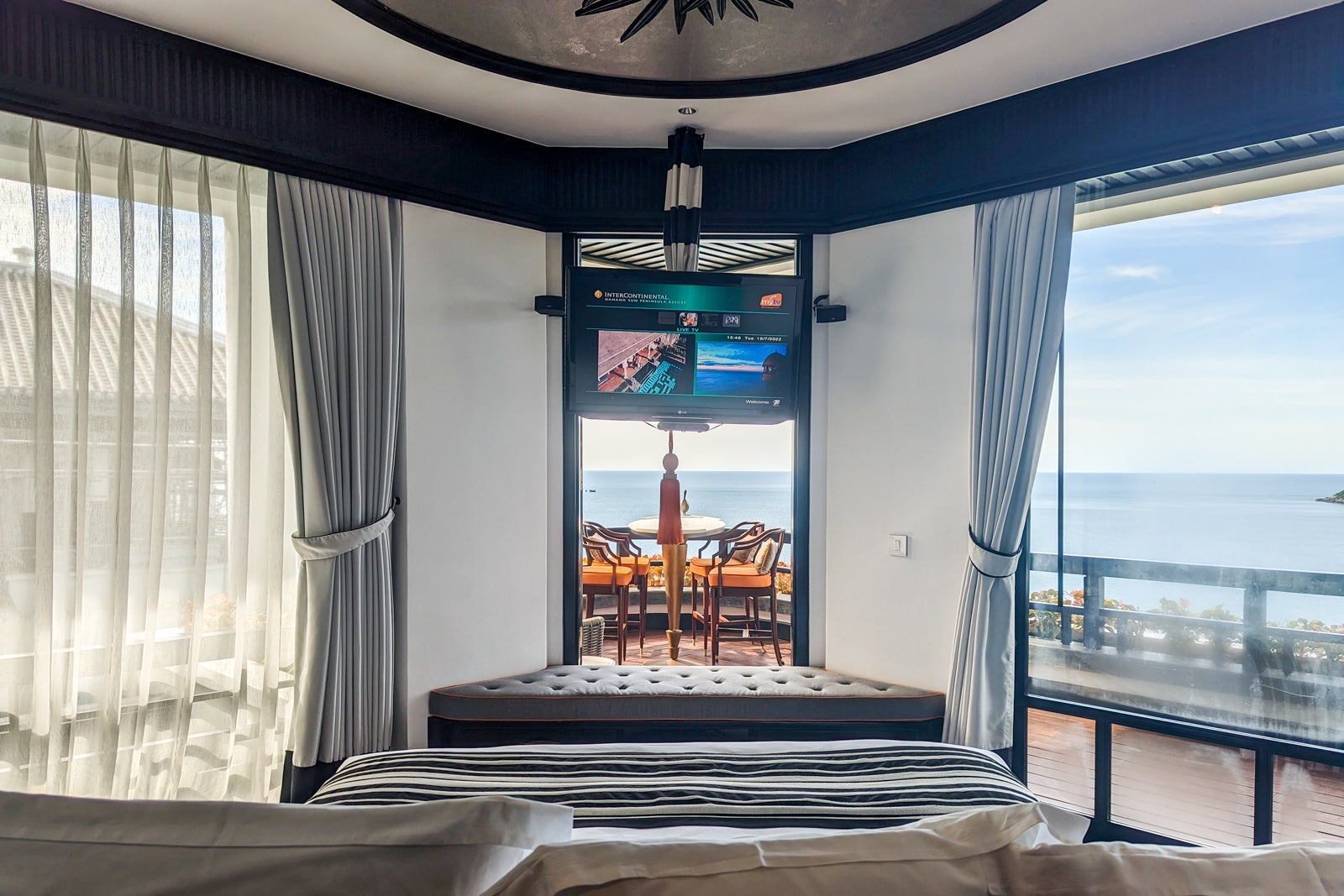 InterContinental Danang room view from bed