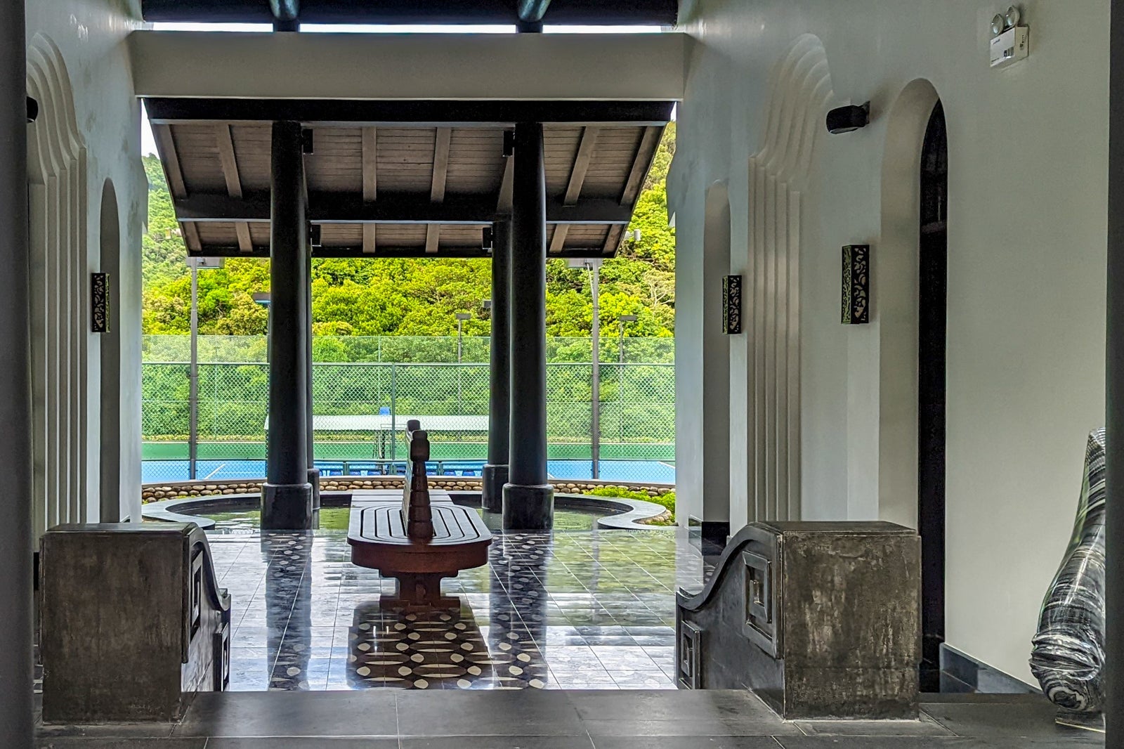 InterContinental Danang tennis courts