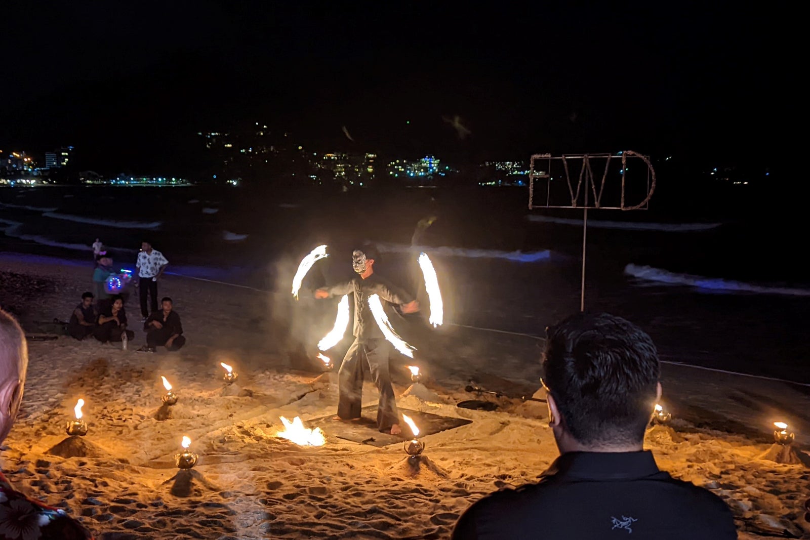 InterContinental Phuket Resort fire show