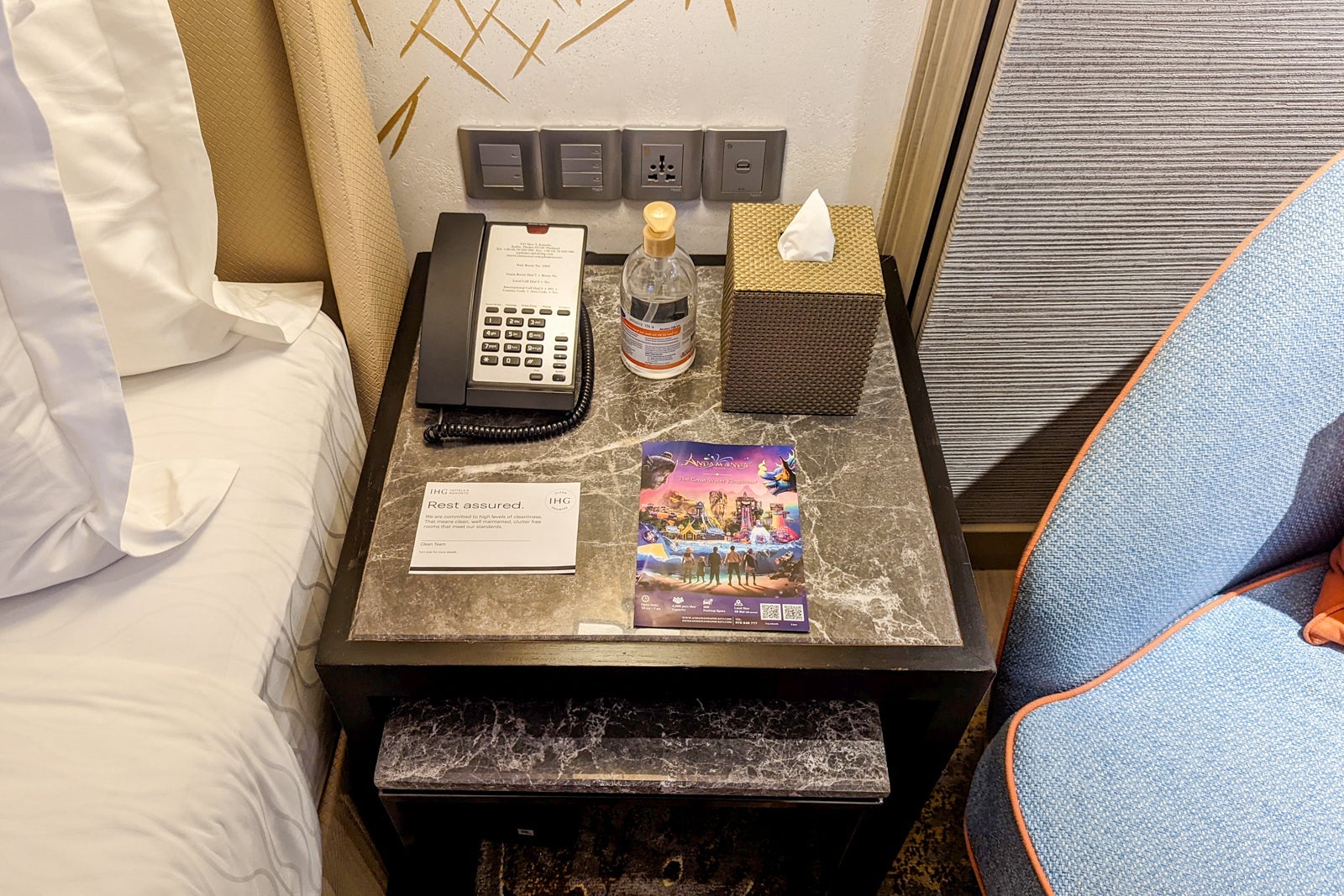 InterContinental Phuket Resort nightstand