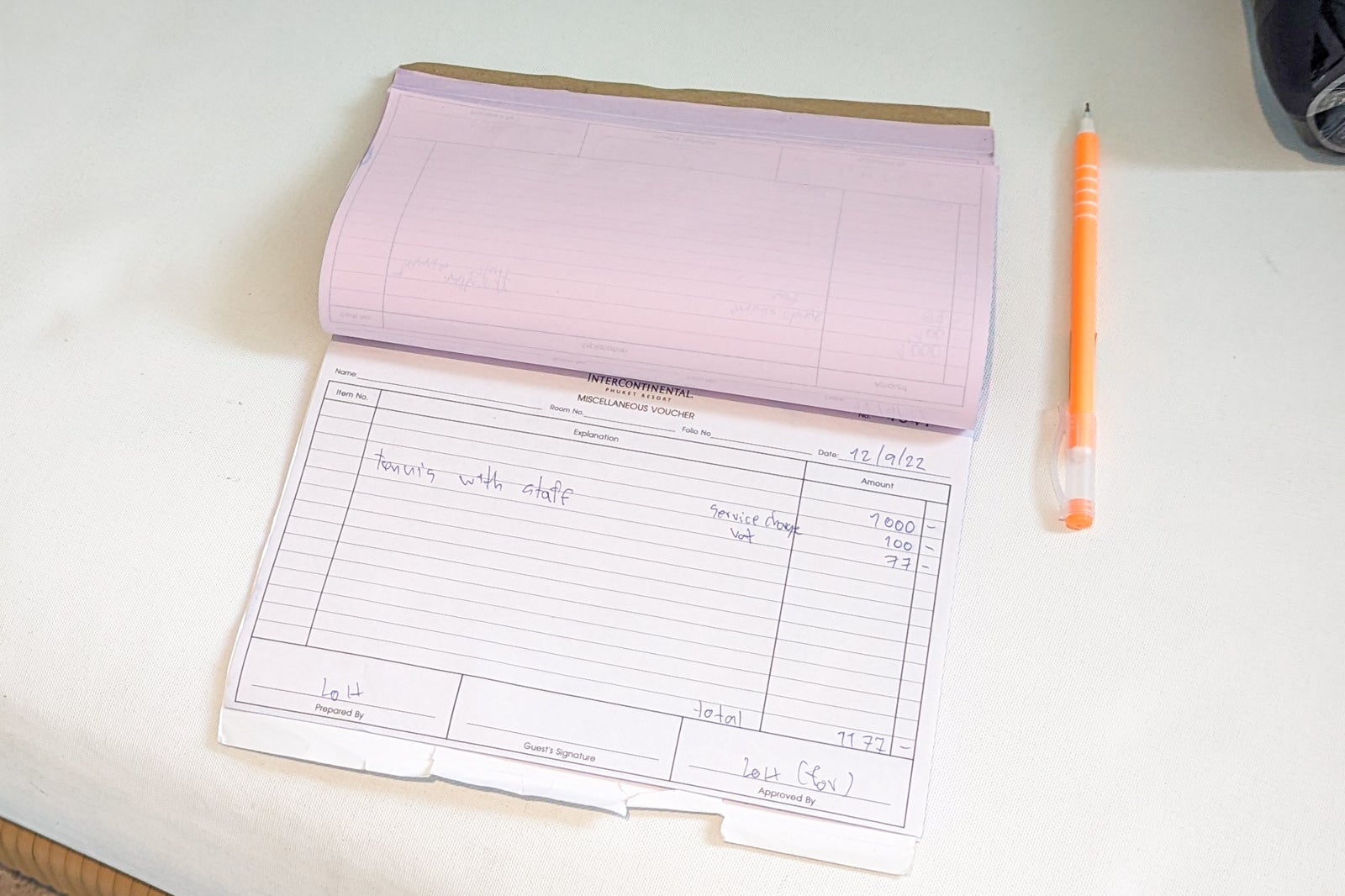 InterContinental Phuket Resort tennis